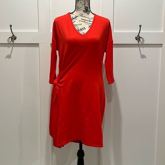 Tommy Bahama Red French Style Terry Dress - Picture 1 of 10